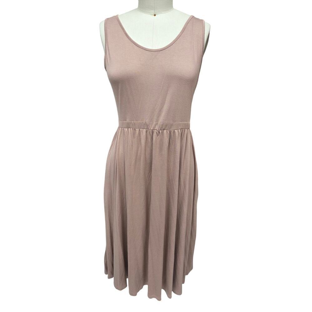 Poshmark Listing: Alina’s Exclusives Knit Tank Dress (Coffee Latte, Size L)